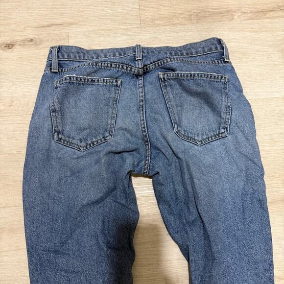 Current/Elliott The Easy Stiletto with Rolled Hem in Grassland Wash Size 28 - Picture 5 of 7